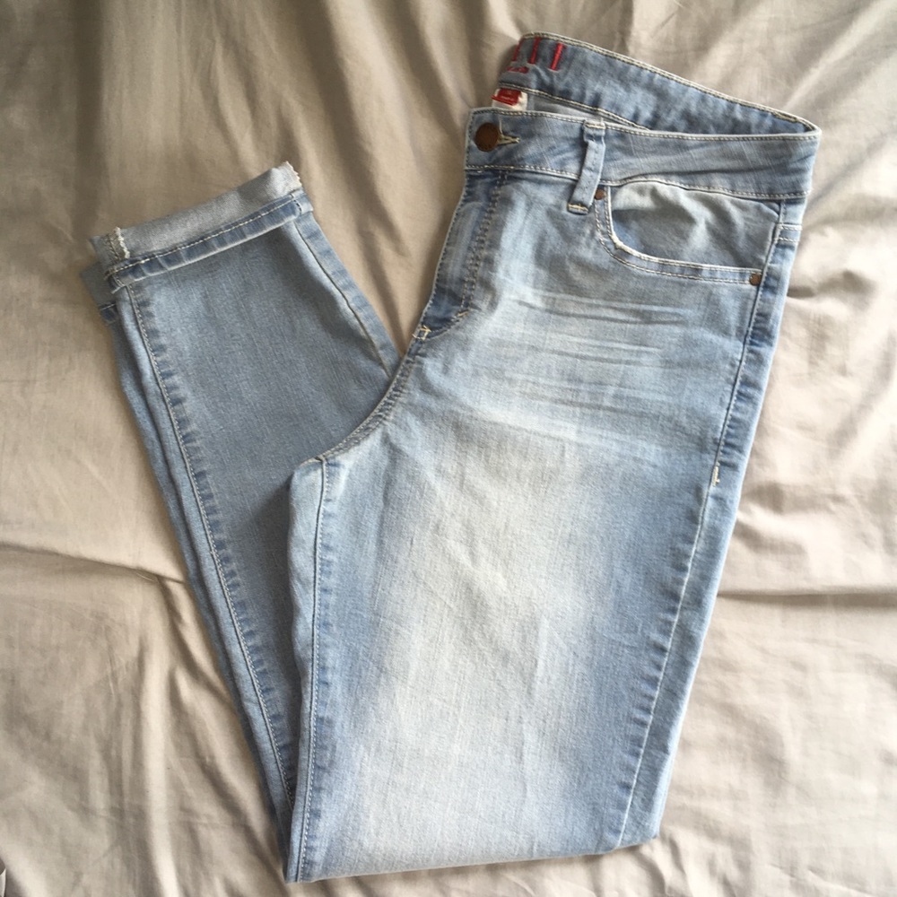Elle Paris Straight Leg Stretch Jeans